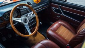 Collector car in storage